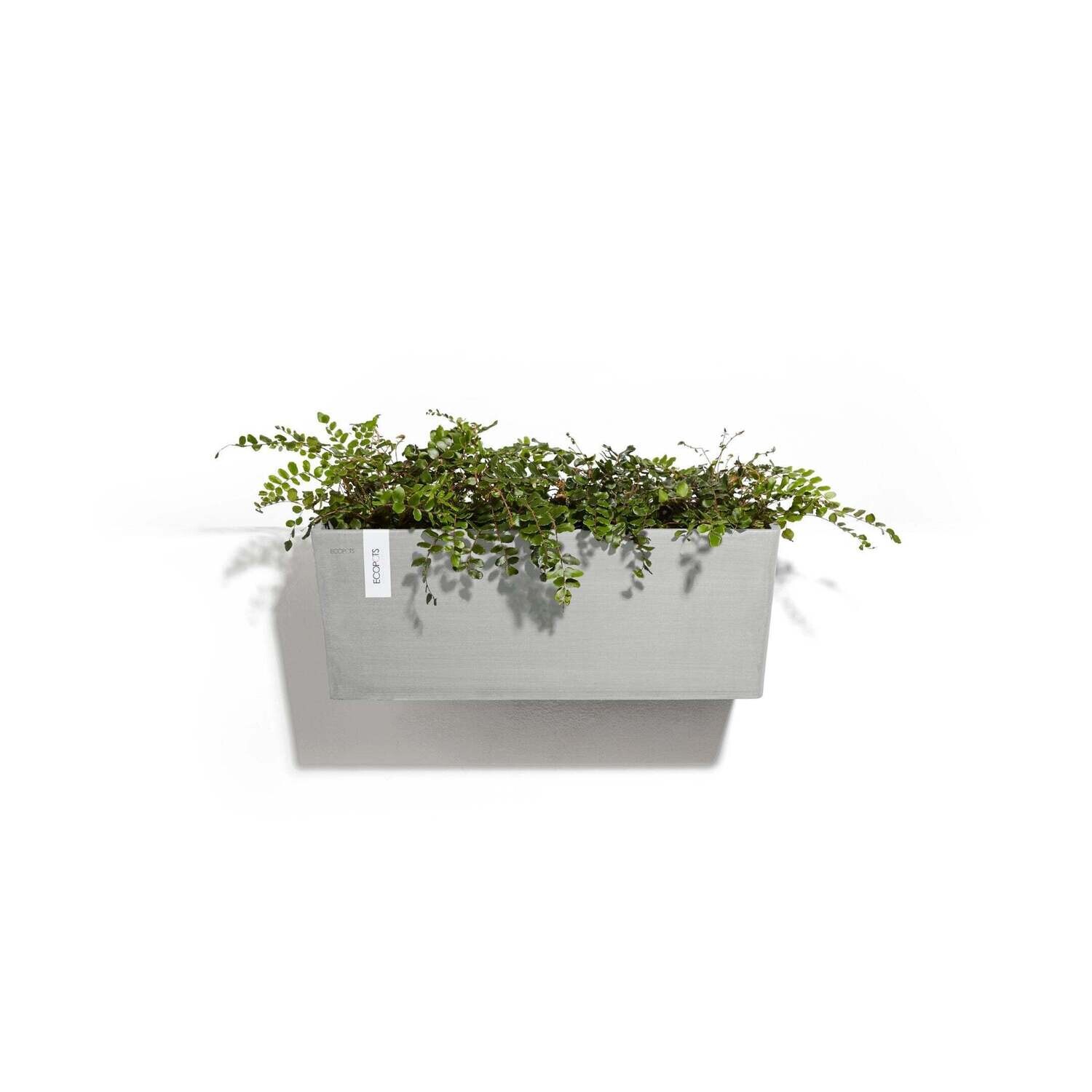 Kukkaruukku Bruge ripustettava 55cm valkoharmaa