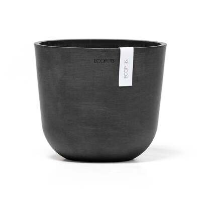 Kukkaruukku Oslo 19cm tummanharmaa