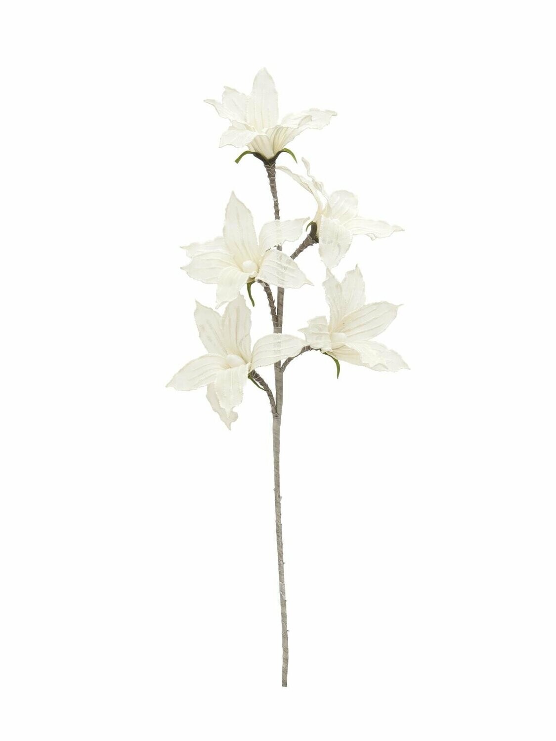 Kärhö valkea 1m keinotekoinen kukka