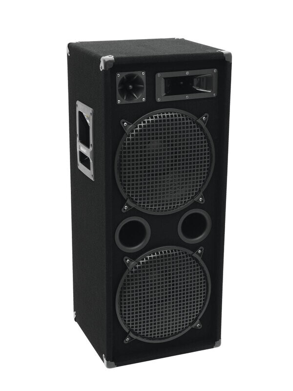 OMNITRONIC DX-2222 3-tie kaiutin 1000 W - passiivi - tuplabasso