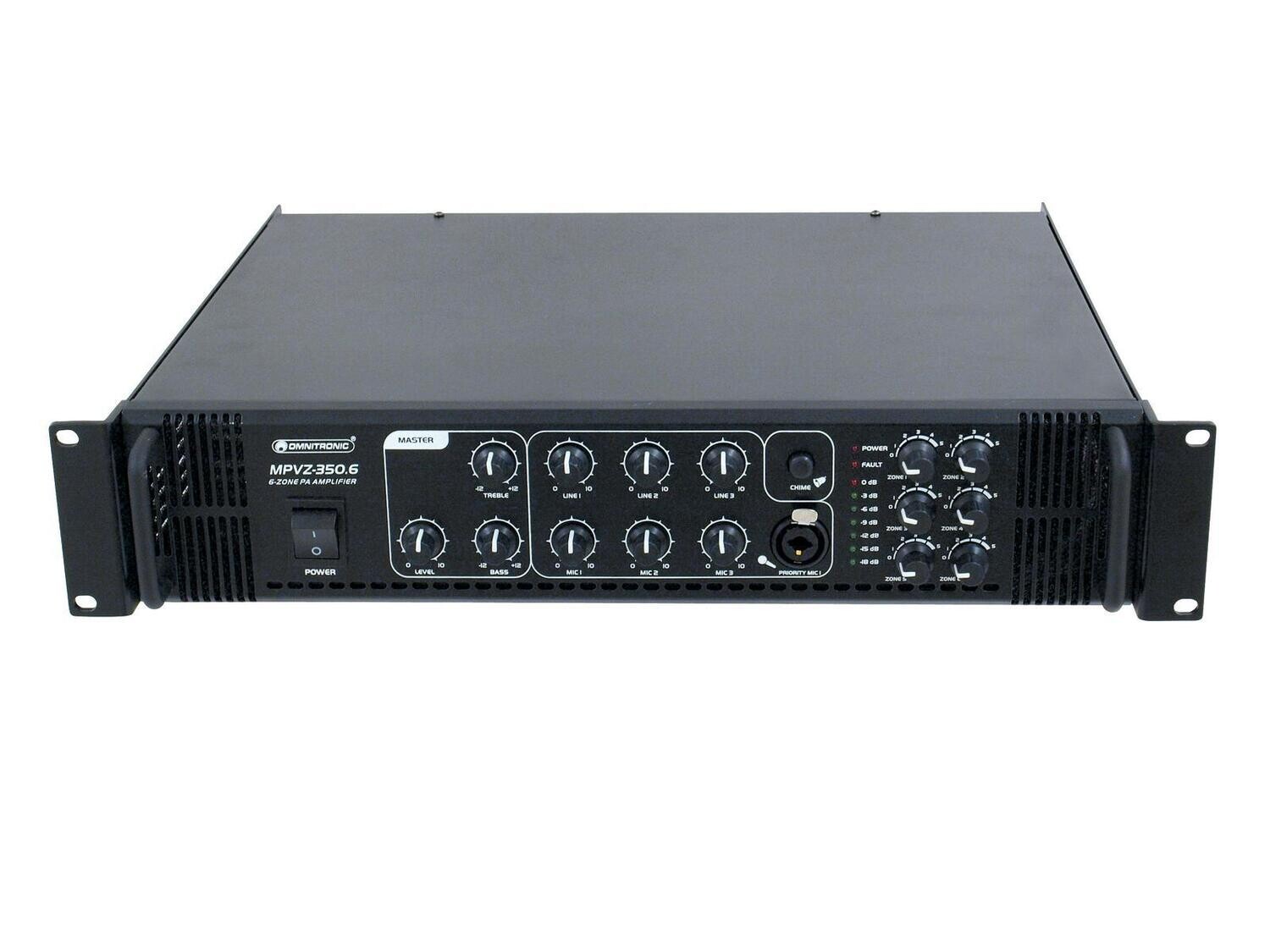 OMNITRONIC MPVZ-350.6 miksausvahvistin