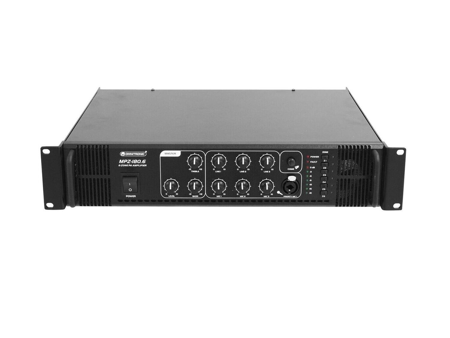 OMNITRONIC MPZ-180.6 ELA miksausvahvistin