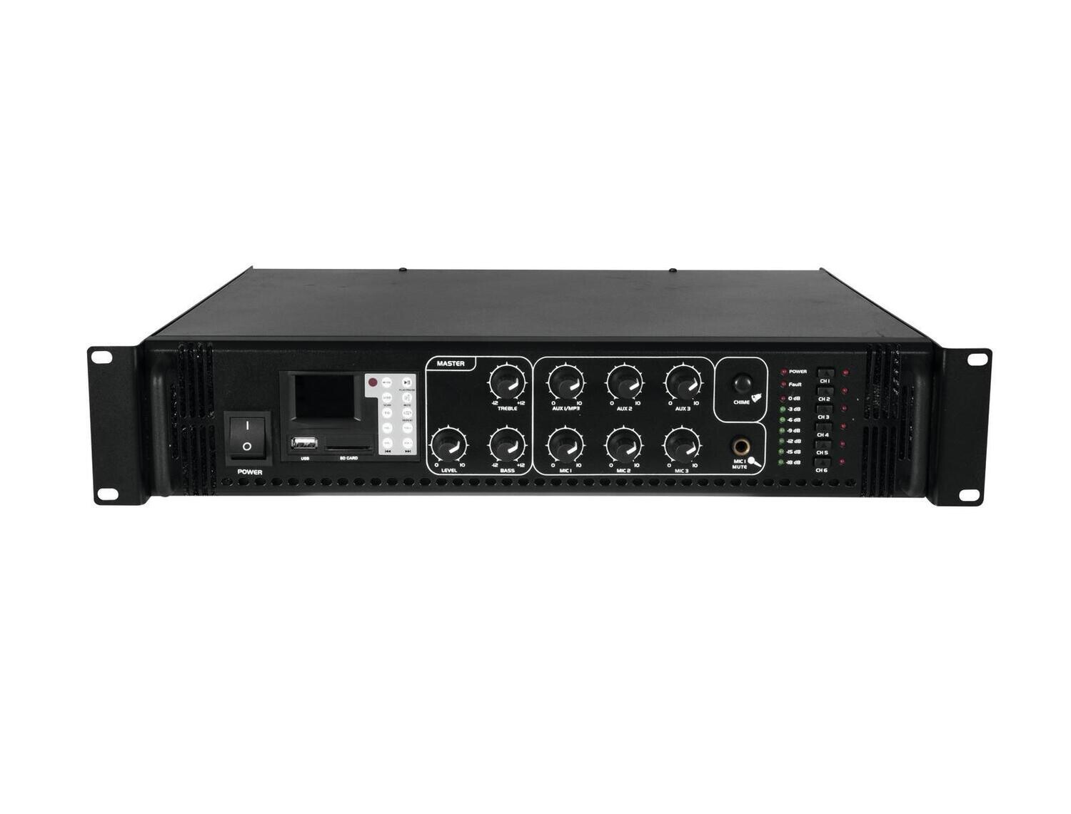 OMNITRONIC MPZ-120.6P ELA miksausvahvistin