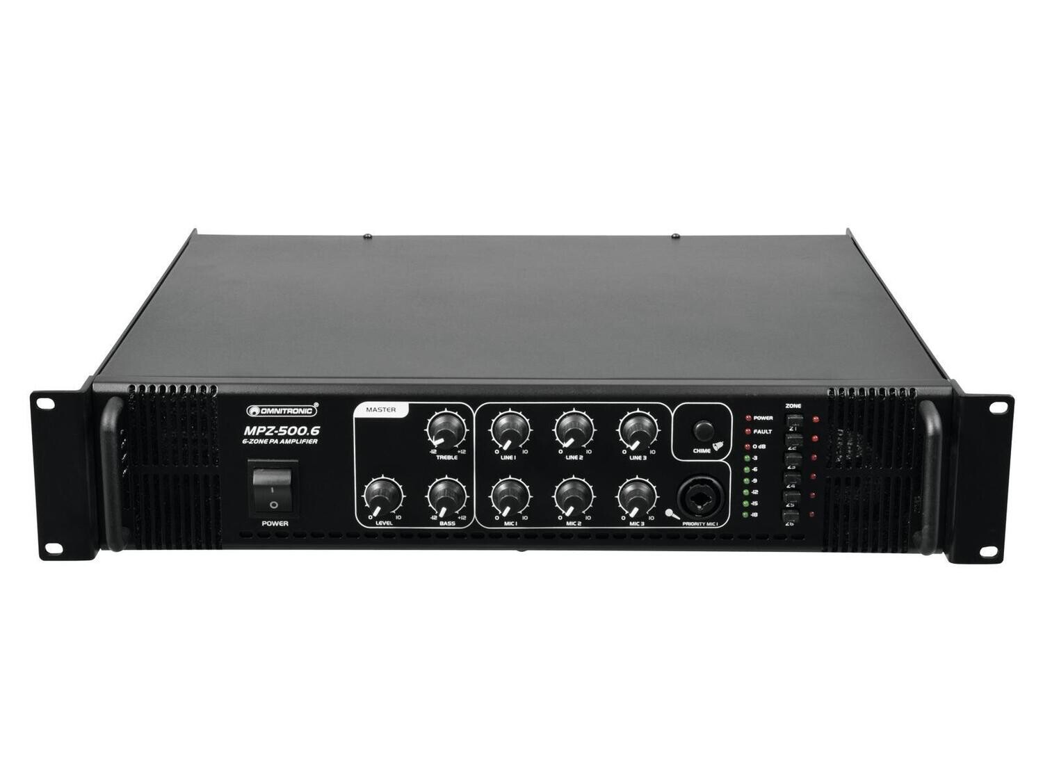 OMNITRONIC MPZ-500.6 mikserivahvistin