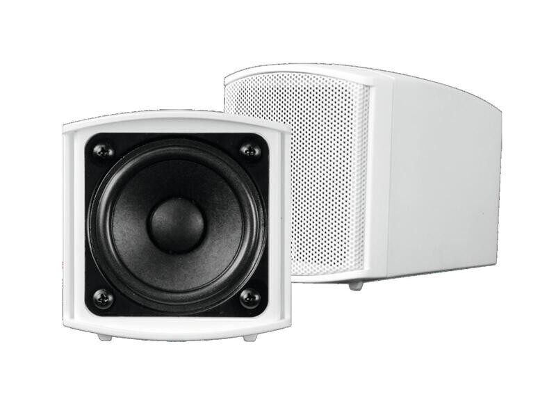 OMNITRONIC OD-2 seinäkaiutin 8 ohm valkoinen 2kpl paketti - passiivi