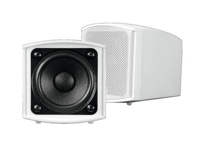 OMNITRONIC OD-2 seinäkaiutin 8 ohm valkoinen 2kpl paketti - passiivi