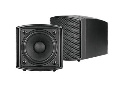 OMNITRONIC OD-2 seinäkaiutin 8 ohm musta 2kpl paketti - passiivi