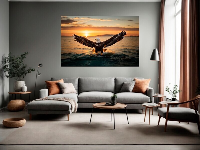 Canvastaulu - Eagle - useita kokoja