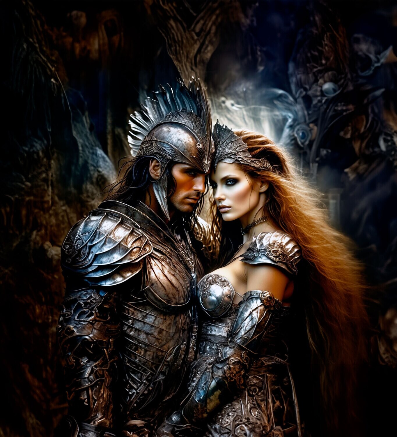 Canvastaulu - Soturit - useita kokoja