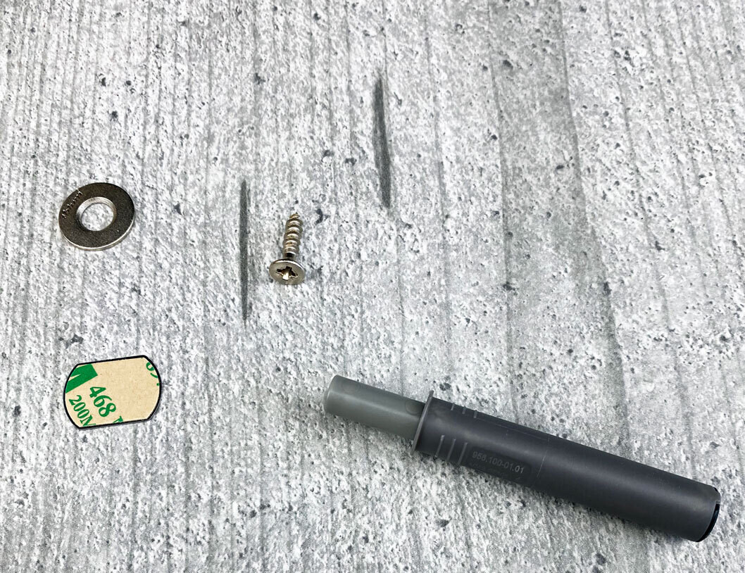 Pomppumekanismi oviin - BLUM - upotettava malli lyhyt - 50mm