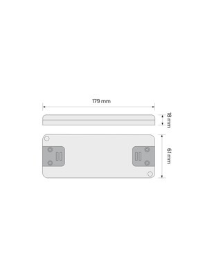 24 volttinen 60W LED-muuntaja - Premium