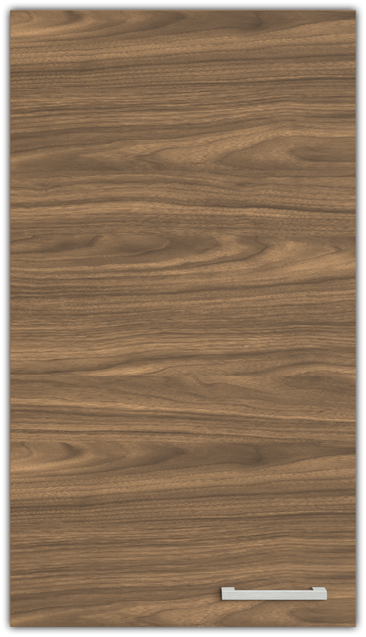 PAMEL Rosolina walnut 591 - Kalusteovi laatikkoon - melamiini 18mm
