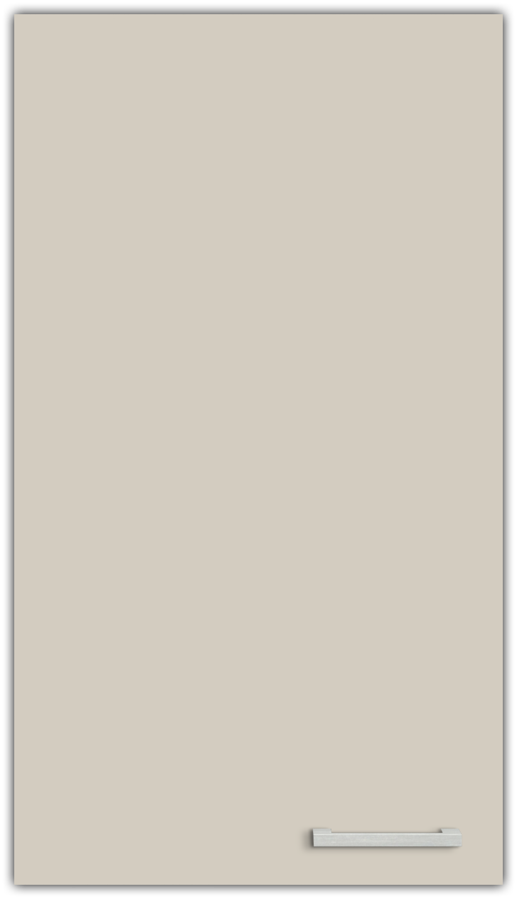 PAMEL Beige 202- Kalusteovi kaappiin - melamiini 18mm