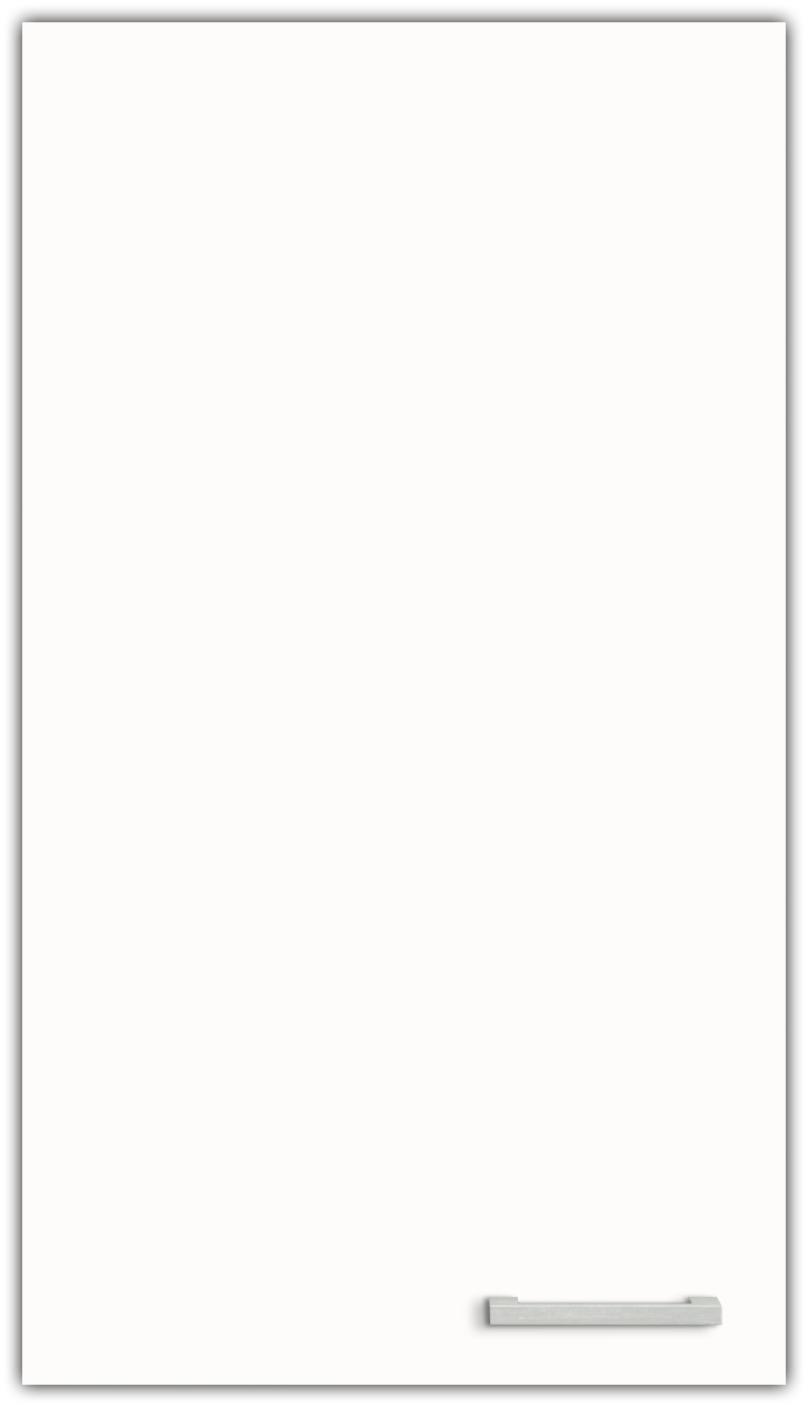 PAMEL Valkoinen F8100 - Kalusteovi komeroon - laminaatti 18mm