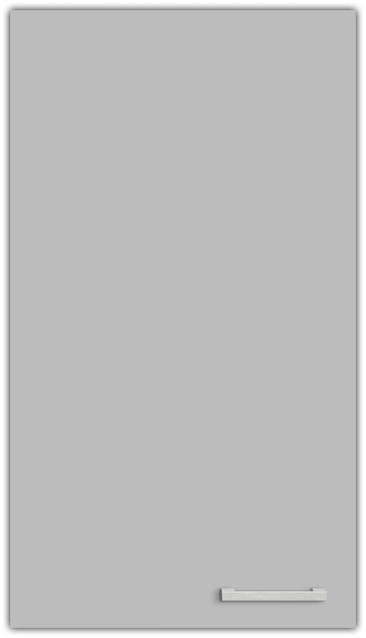 PAMEL Vaalean harmaa F6466 - Kalusteovi laatikkoon - laminaatti 18mm