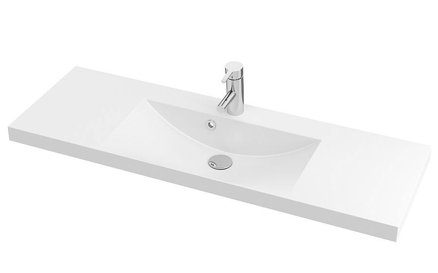 AALTO 1200 C valumarmoriallas matta - L1200 x S350mm