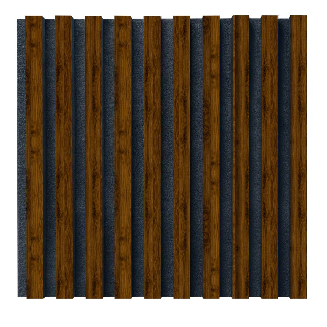 Rimapaneeli MONICA 50x50cm - yhdellä marginaalilla - Pähkinä