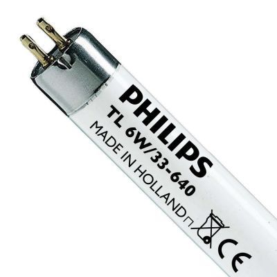 Philips T5 Short 6W - 640 Kylmä valkoinen