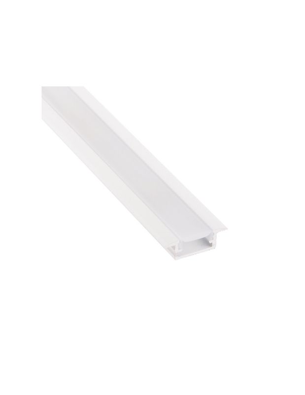 Uraprofiili BasicLine XL LED-nauhalle - 2 metriä - valkoinen