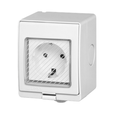 Tuya Smart WI-FI ohjattu pintapistorasia - IP55
