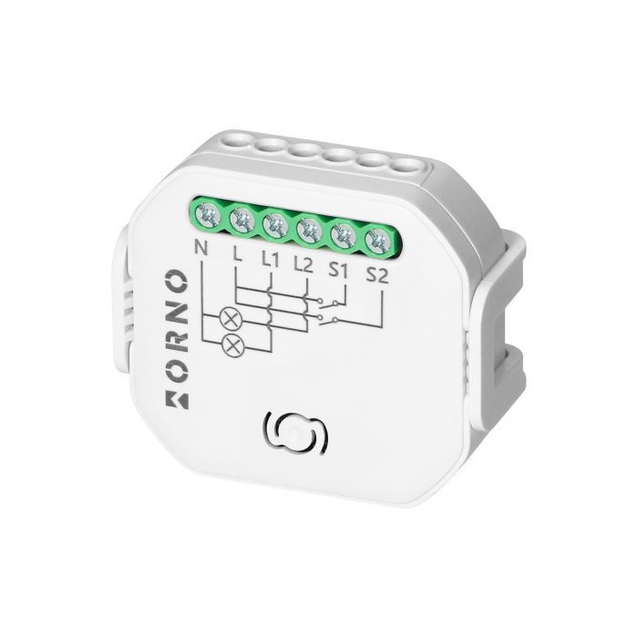 Tuya Smart 2-kanavainen älyrele Wi-Fi+BLE