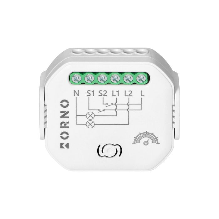 2-kanavainen rele himmennystoiminnolla Tuya Smart Wi-Fi + BLE