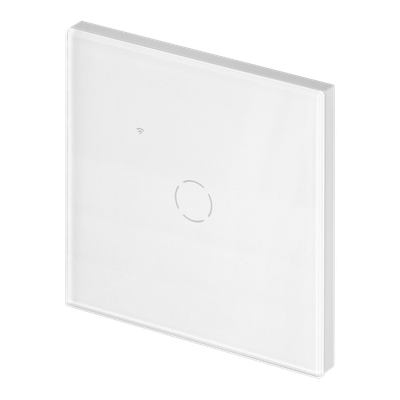​Wi-Fi Tuya Smart 1-valokatkaisija - valkoinen lasi