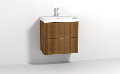 AALTO PLUS COLOR - allaskaappi 600mm - Tumma tammi