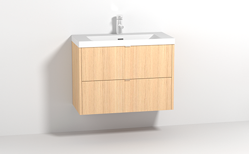 AALTO PLUS COLOR - allaskaappi 800mm - Tammi