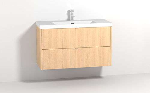 AALTO PLUS COLOR - allaskaappi 1000mm - Tammi - OTSOSON