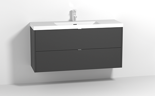 AALTO PLUS COLOR - allaskaappi 1200mm - Matta musta - OTSOSON AALTO PLUS COLOR - allaskaappi 1200mm - Matta musta - OTSOSON