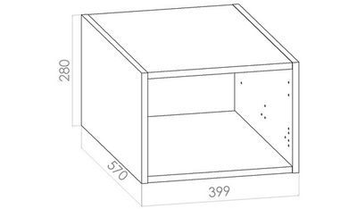 Yläkomero leveys 400mm / K280mm / S570mm Yläkomero leveys 400mm / K280mm / S570mm