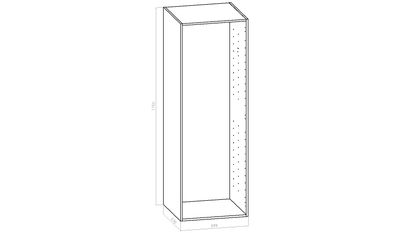 Komeron runko - L 600mm (60cm) - S 570mm - K 1750 (1900) Komeron runko - L 600mm (60cm) - S 570mm - K 1750 (1900)