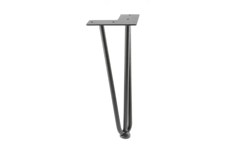 Sohvapöydänjalka - 12 x 304mm - musta Sohvapöydänjalka - 12 x 304mm - musta