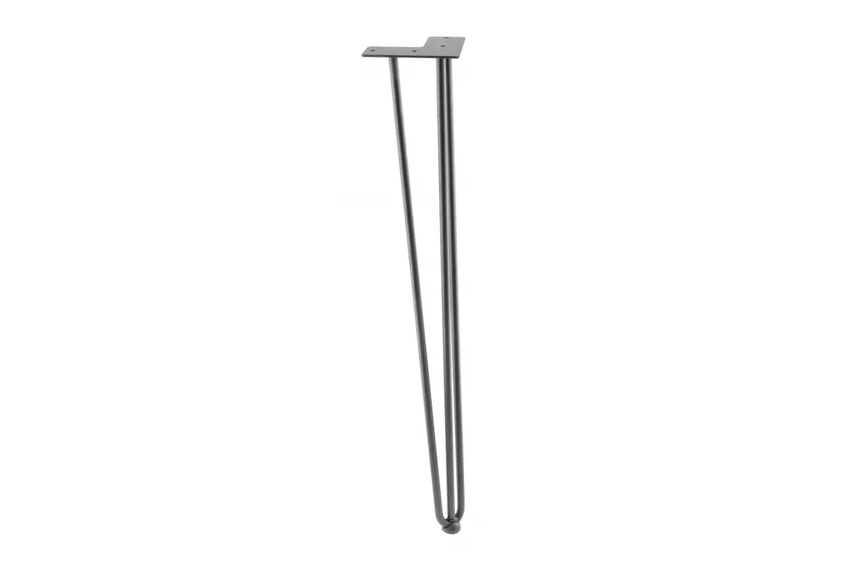 Pöydänjalka - 12 x 711mm - musta