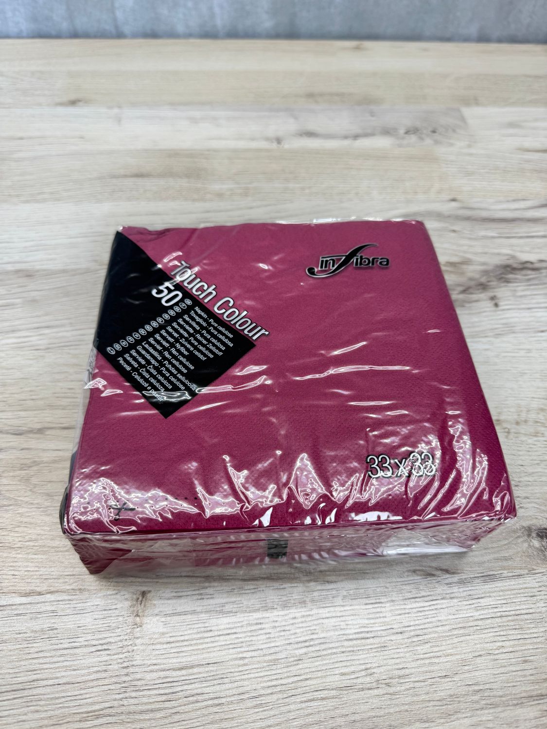 Servietit, viininpunainen 33x33cm