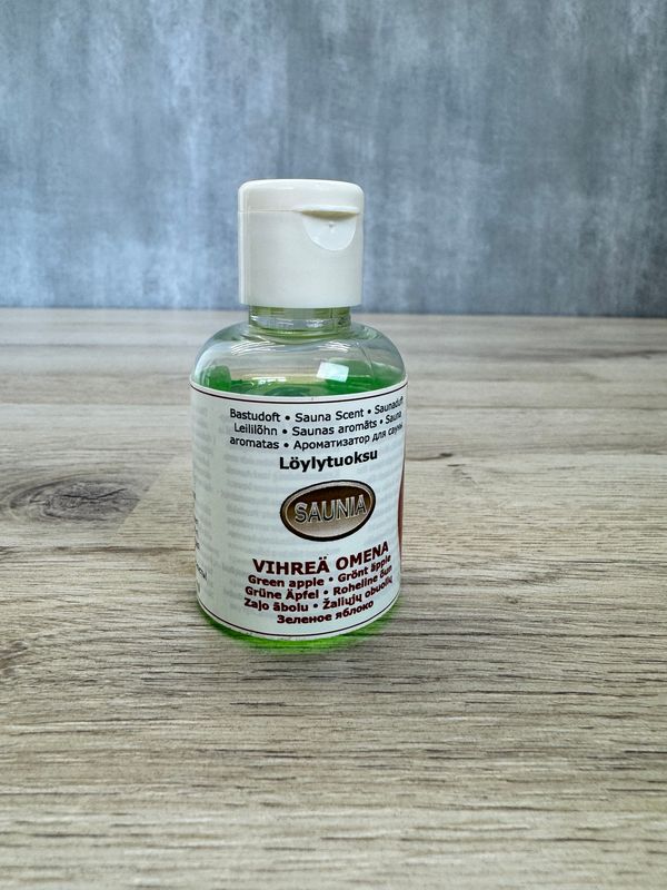 Löylytuoksu 50ml: vihreä omena Löylytuoksu 50ml: vihreä omena