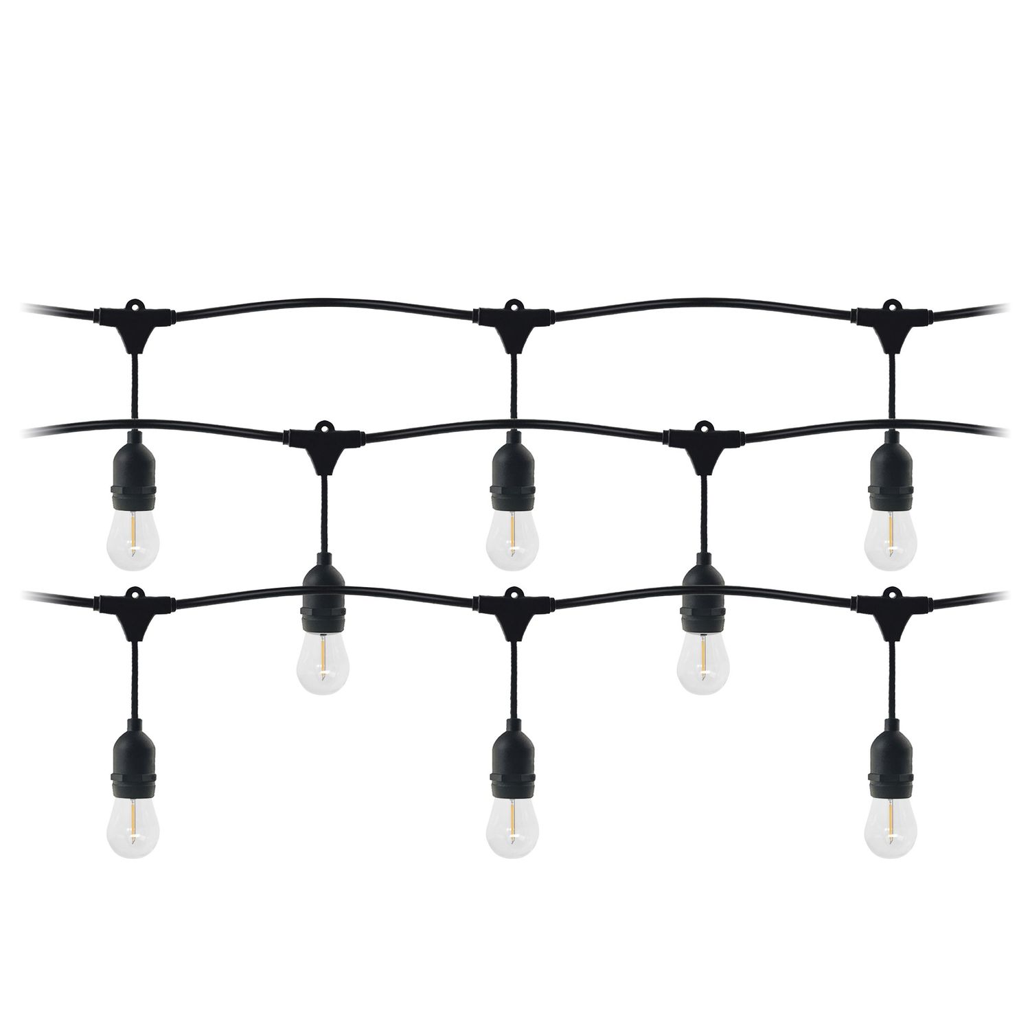 Puutarhan valonauha terassille ym - 15 metriä