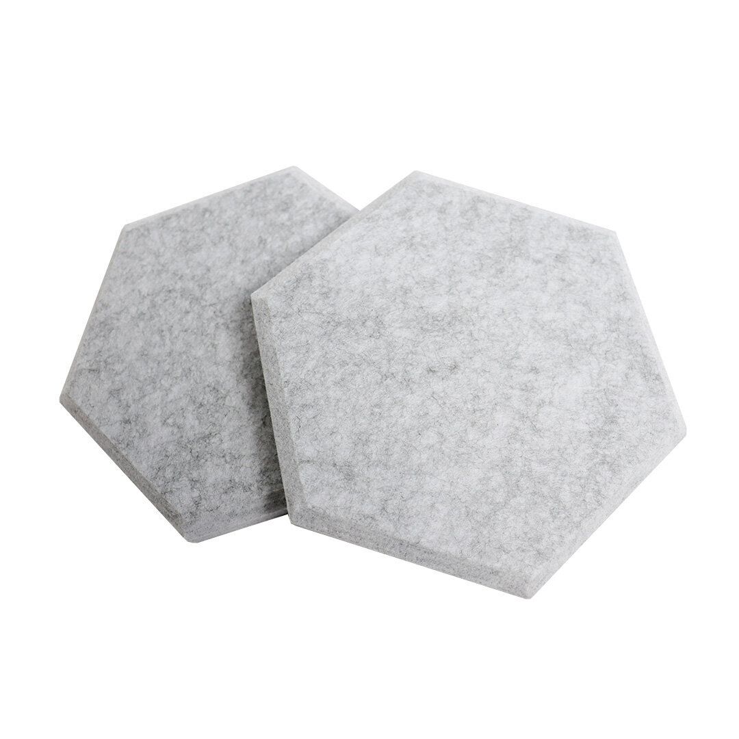 Hexagon akustiikkalevy - 3 kpl paketti - Marmori