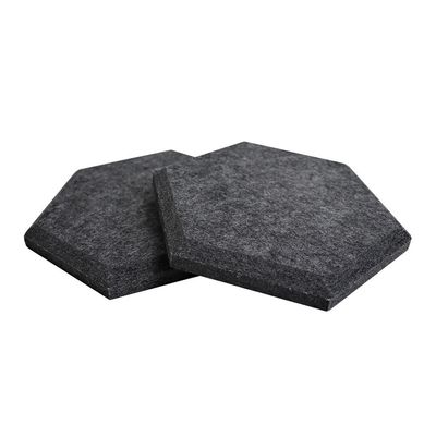 Hexagon akustiikkalevy - 3 kpl paketti - Tumma harmaa