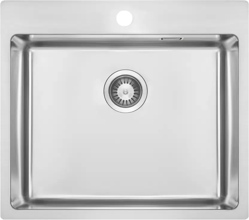 Olfato 600 keittiöallas 505x550 mm – syvä RST, tason päälle/huullettu/uppoasennus