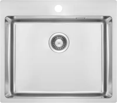 Olfato 600 keittiöallas 505x550 mm – syvä RST, tason päälle/huullettu/uppoasennus