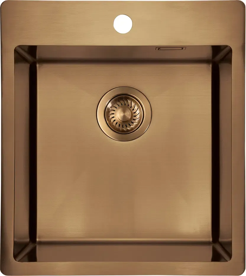 Olfato 500 keittiöallas 505x450x200 mm – ruostumaton teräs – Pronssi