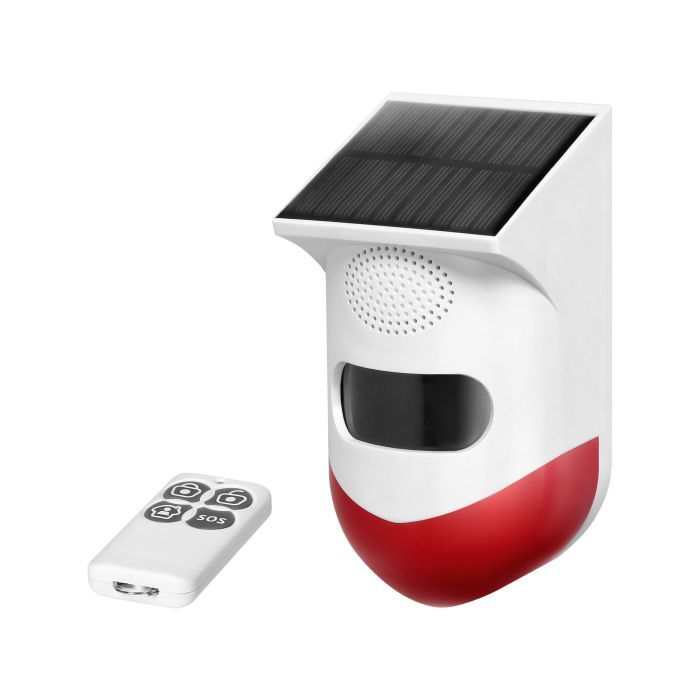 PIR-hälytin - Wi-FI - Tuya smart yhteensopiva - aurinkokennolla