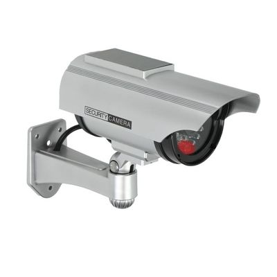 Valevalvontakamera - dummy camera - aurinkokennolla - vilkkuva punainen valo