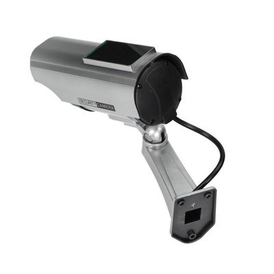 Valevalvontakamera - dummy camera - aurinkokennolla - vilkkuva punainen valo
