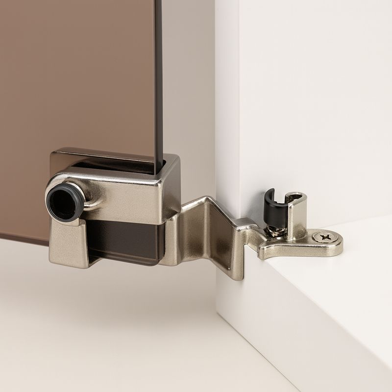 Lasioven saranat kiinni kaapissa