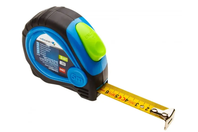 Mittanauha 5m – Teräs, MID-hyväksytty, teflon-pinnoitettu