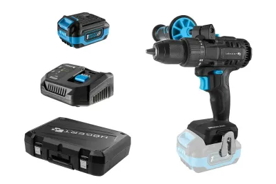 Akkuporakone 18V + akku - hiiliharjaton moottori