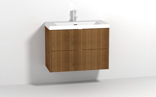 AALTO PLUS COLOR - allaskaappi 800mm - Tumma tammi